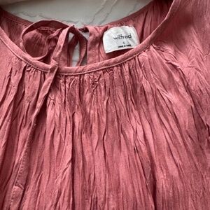 WILFRED ARITZIA Mini Dress - NEW - Brick Red Color - Size S